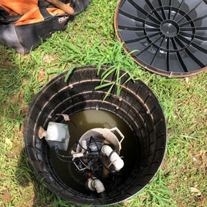 sewage pump replacement